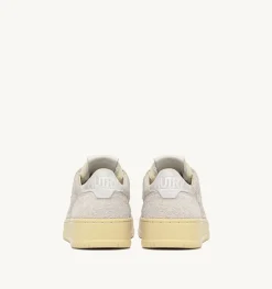 Sneakers Medalist Low In Suede Effetto Hair Sand