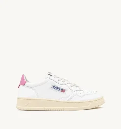 Sneakers Medalist Low In Pelle Bianca