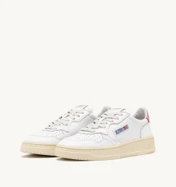 Sneakers Medalist Low In Pelle Bianca
