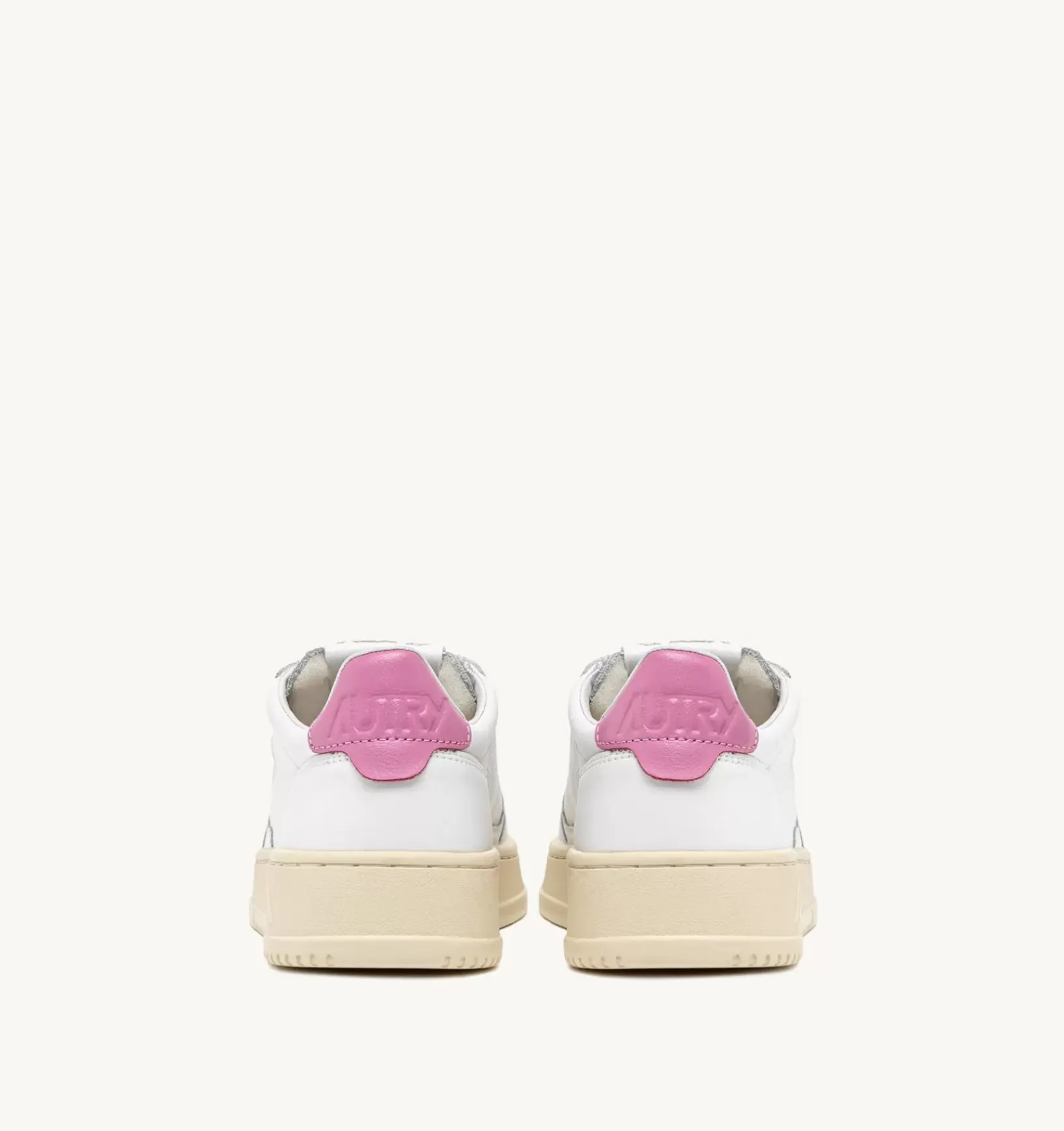 Sneakers Medalist Low In Pelle Bianca