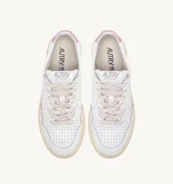 Sneakers Medalist Low In Pelle Bianca