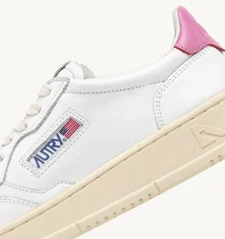 Sneakers Medalist Low In Pelle Bianca