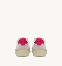 Sneakers Medalist Low In Suede E Pelle Bianca E Bubble