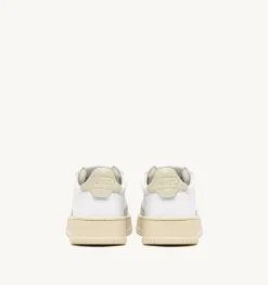 Sneakers Medalist Low In Pelle Bianca