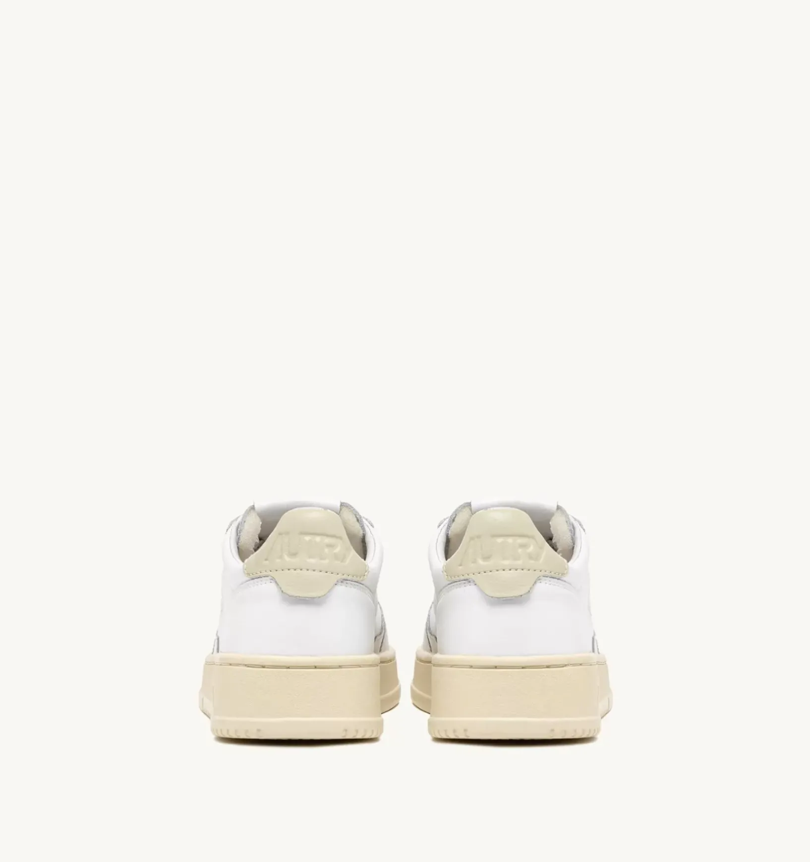 Sneakers Medalist Low In Pelle Bianca