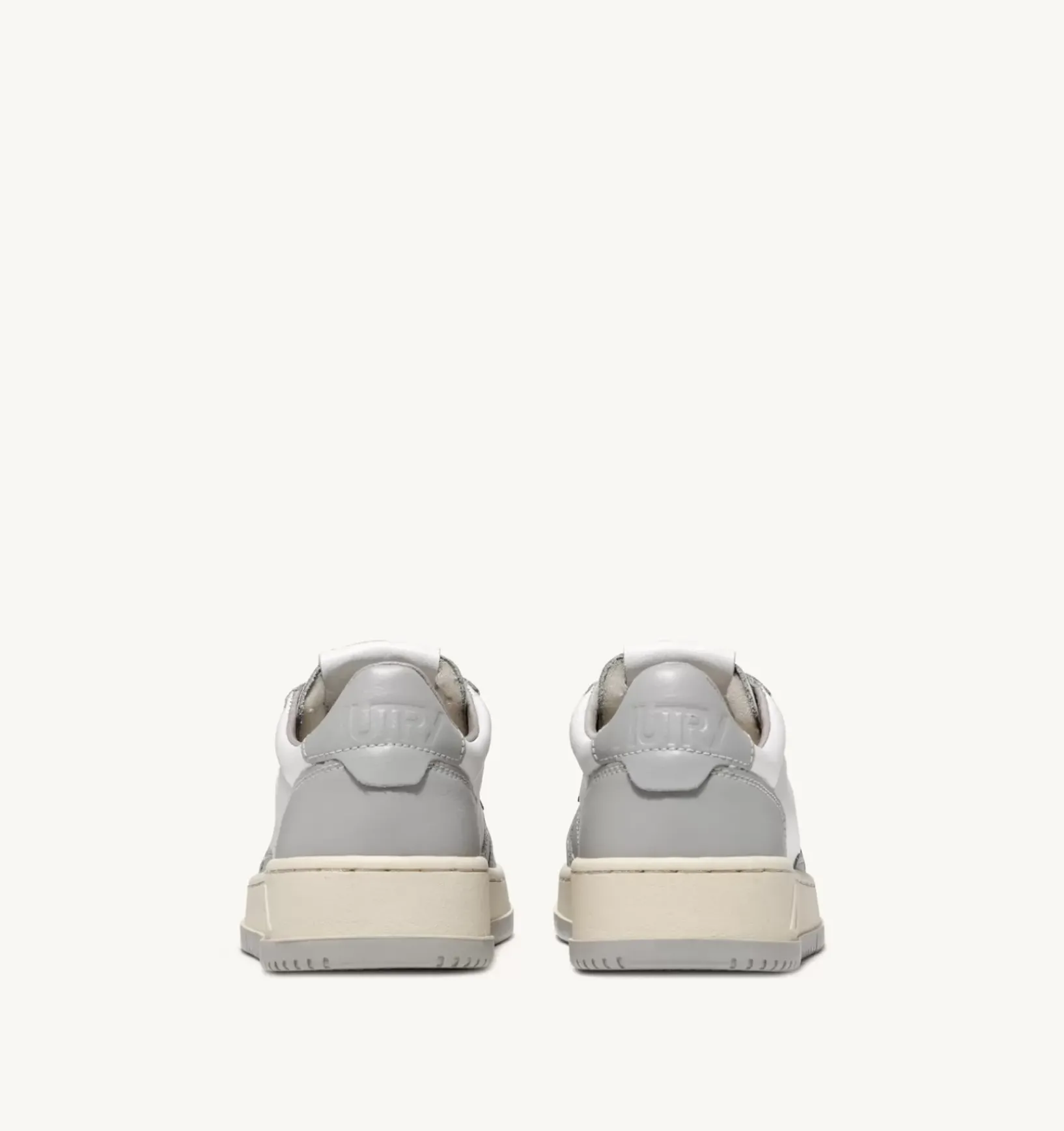 Sneakers Medalist Low In Pelle Bicolore Bianco E Vapor