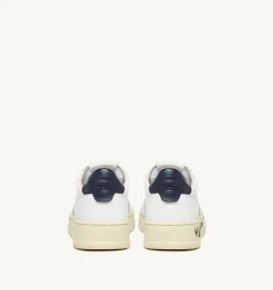 Sneakers Medalist Low In Pelle Bianca E Blu