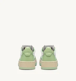 Sneakers Medalist Low In Pelle Bicolore Nile Green