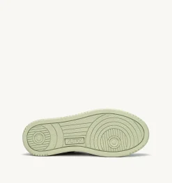 Sneakers Medalist Low In Pelle Bicolore Nile Green