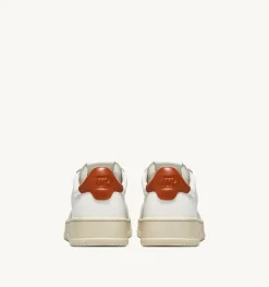 Sneakers Medalist Low In Pelle Bianca E Rust
