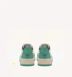 Sneakers Medalist Low In Pelle Bicolore Bianca E Malachi