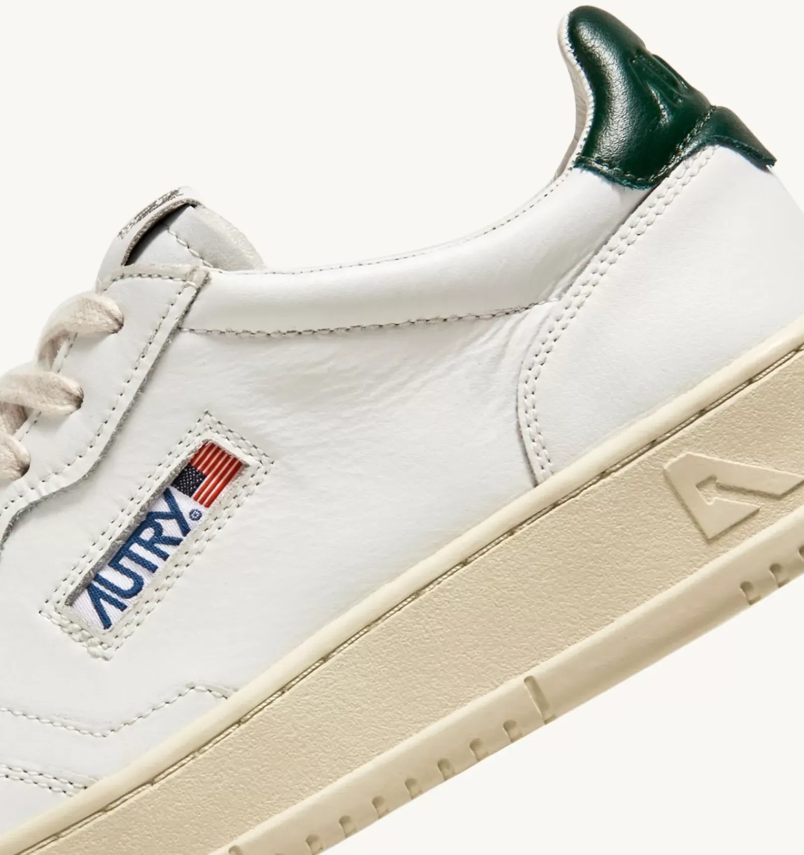 Sneakers Medalist Low In Pelle Bianca E Mountain