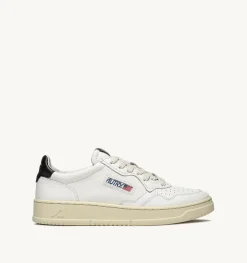 Sneakers Medalist Low In Pelle Bianca E Nera