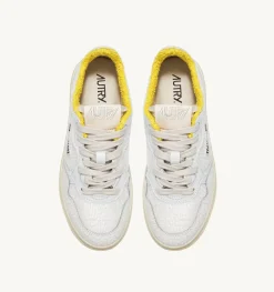 Sneakers Medalist Low In Sponge Giallo E Dragon Effect