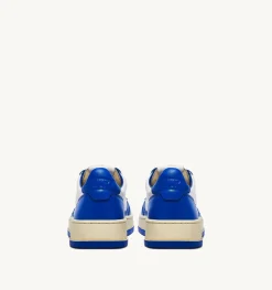 Sneakers Medalist Low In Pelle Bicolore Bianco Prince Blue