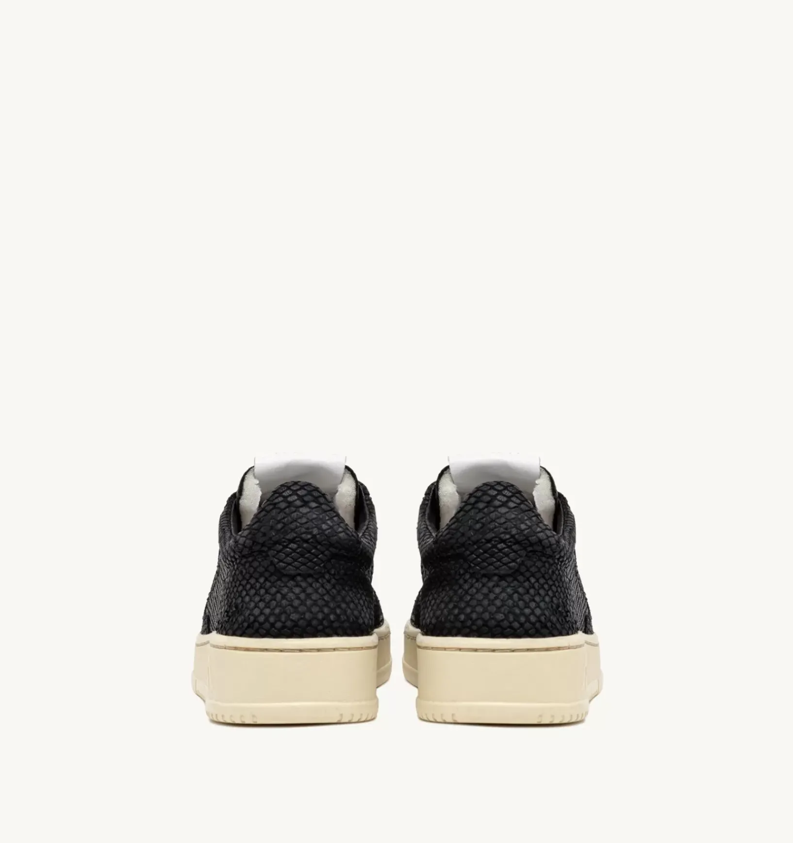 Sneakers Medalist Low In Pelle Effetto Snake Colore Argento