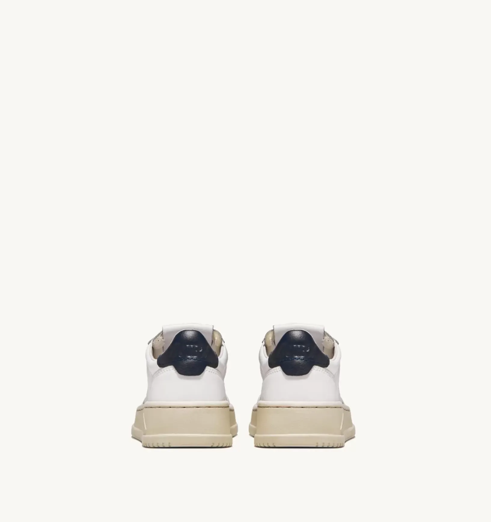Sneakers Medalist Low In Pelle Bianca E Blu Per Bambini