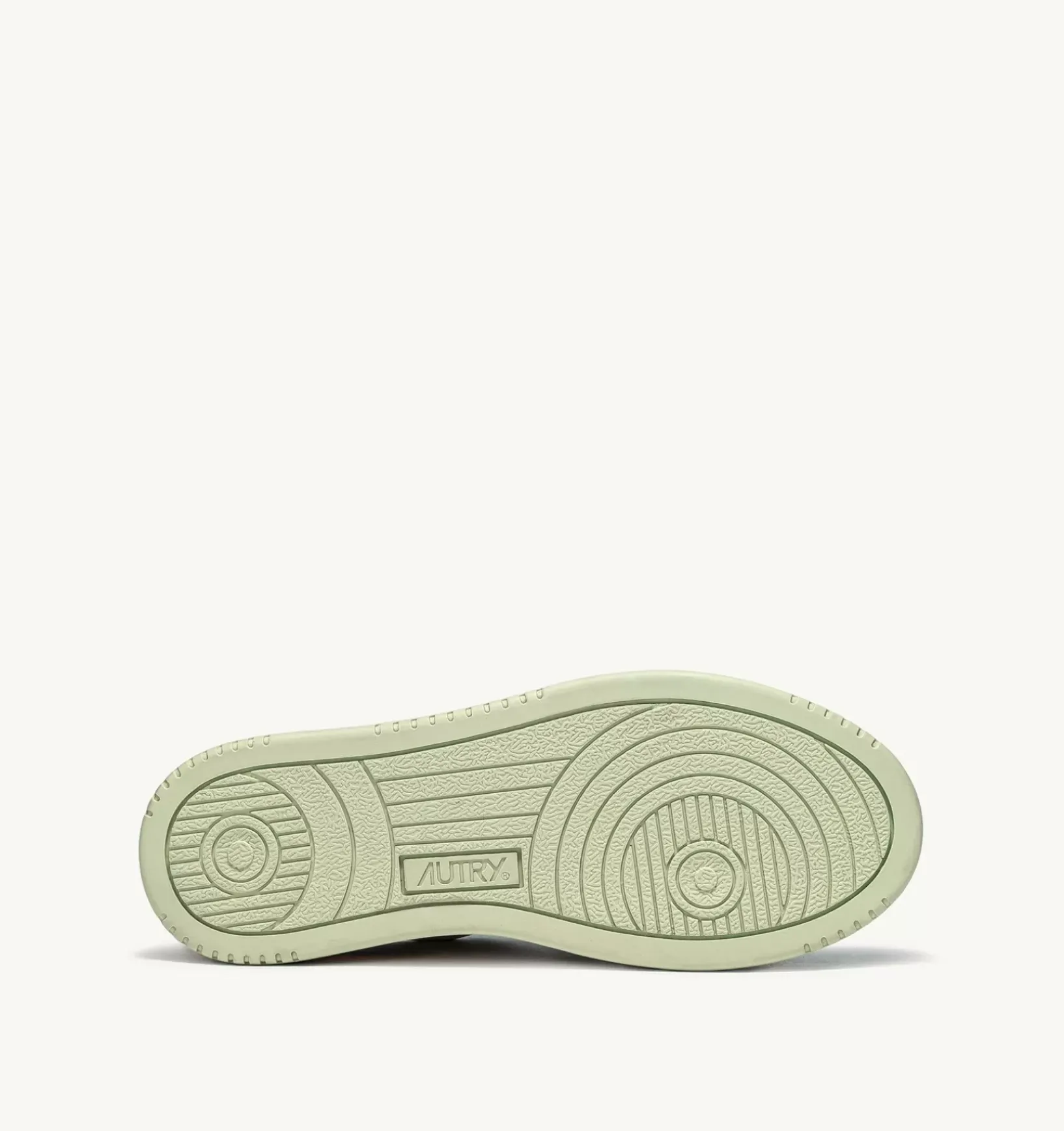 Sneakers Medalist Low In Pelle Bicolore Bianco E Nile Green