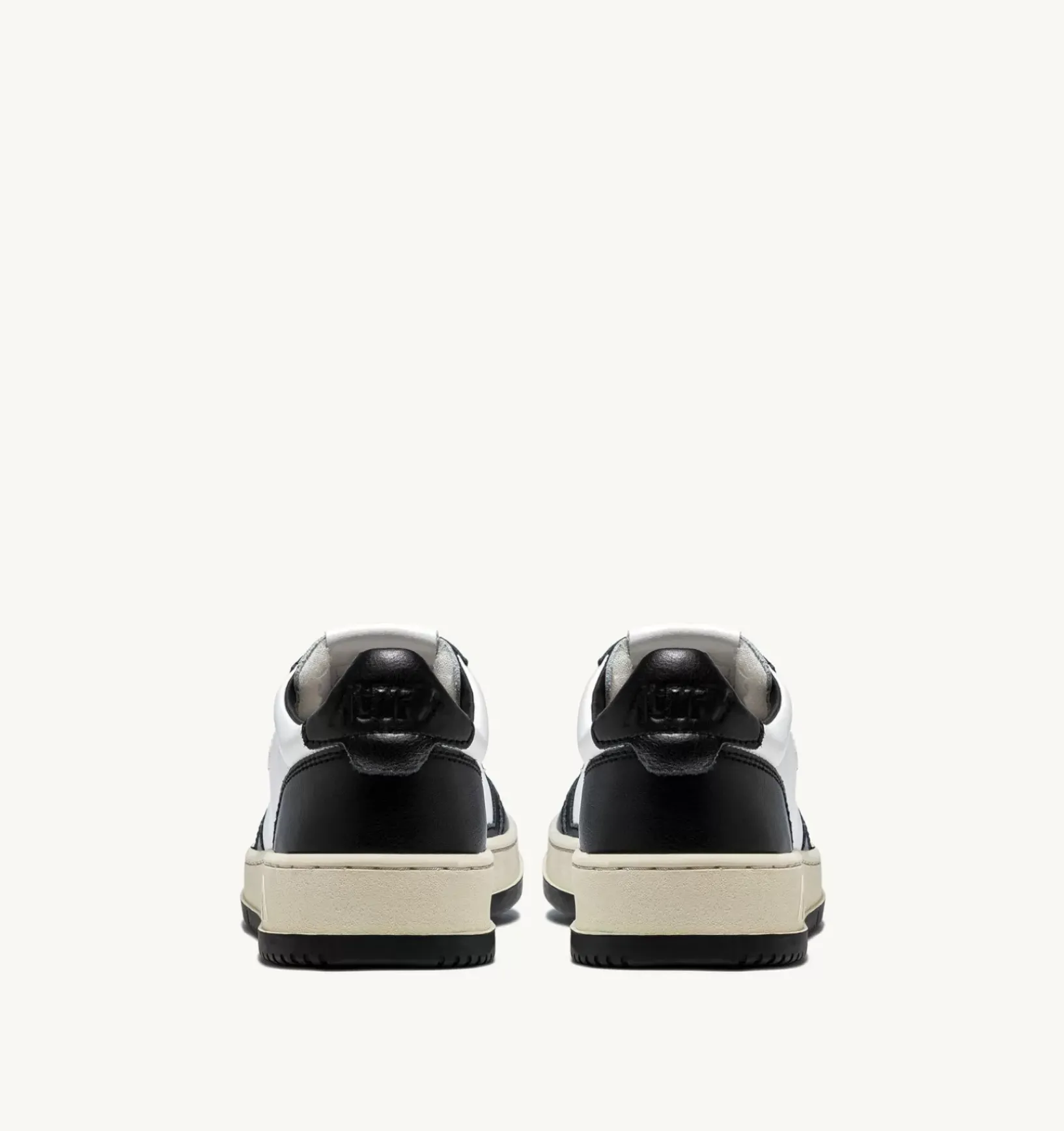 Sneakers Medalist Low In Pelle Bicolore Bianca E Nera