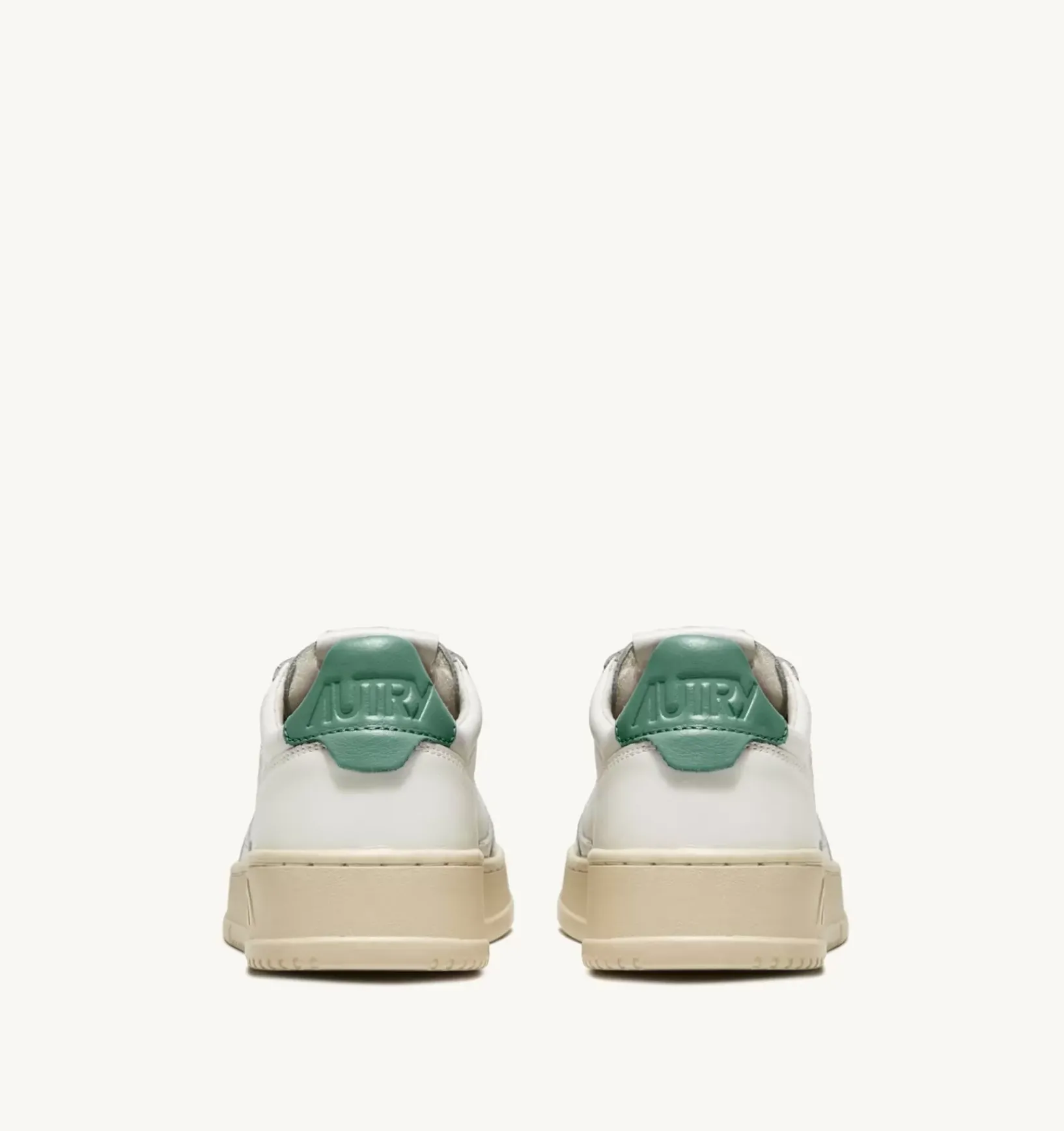 Sneakers Medalist Low In Pelle Bianca