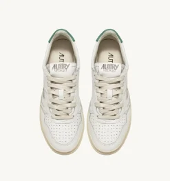 Sneakers Medalist Low In Pelle Bianca
