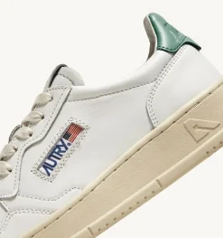 Sneakers Medalist Low In Pelle Bianca