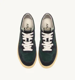 Sneakers Medalist Low In Suede Verde E Blu