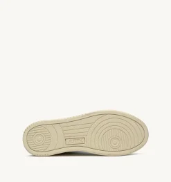 Sneakers Medalist Low In Suede E Pelle Bianca E Rosso