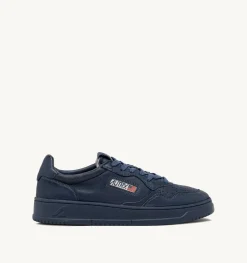 Sneakers Medalist Low In Pelle Di Capra Dark Denim