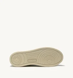 Sneakers Medalist Low In Suede E Pelle Bianca