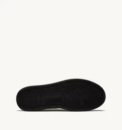 Sneakers Medalist Low In Pelle Di Capra E Tela Bicolor Bianco Nero