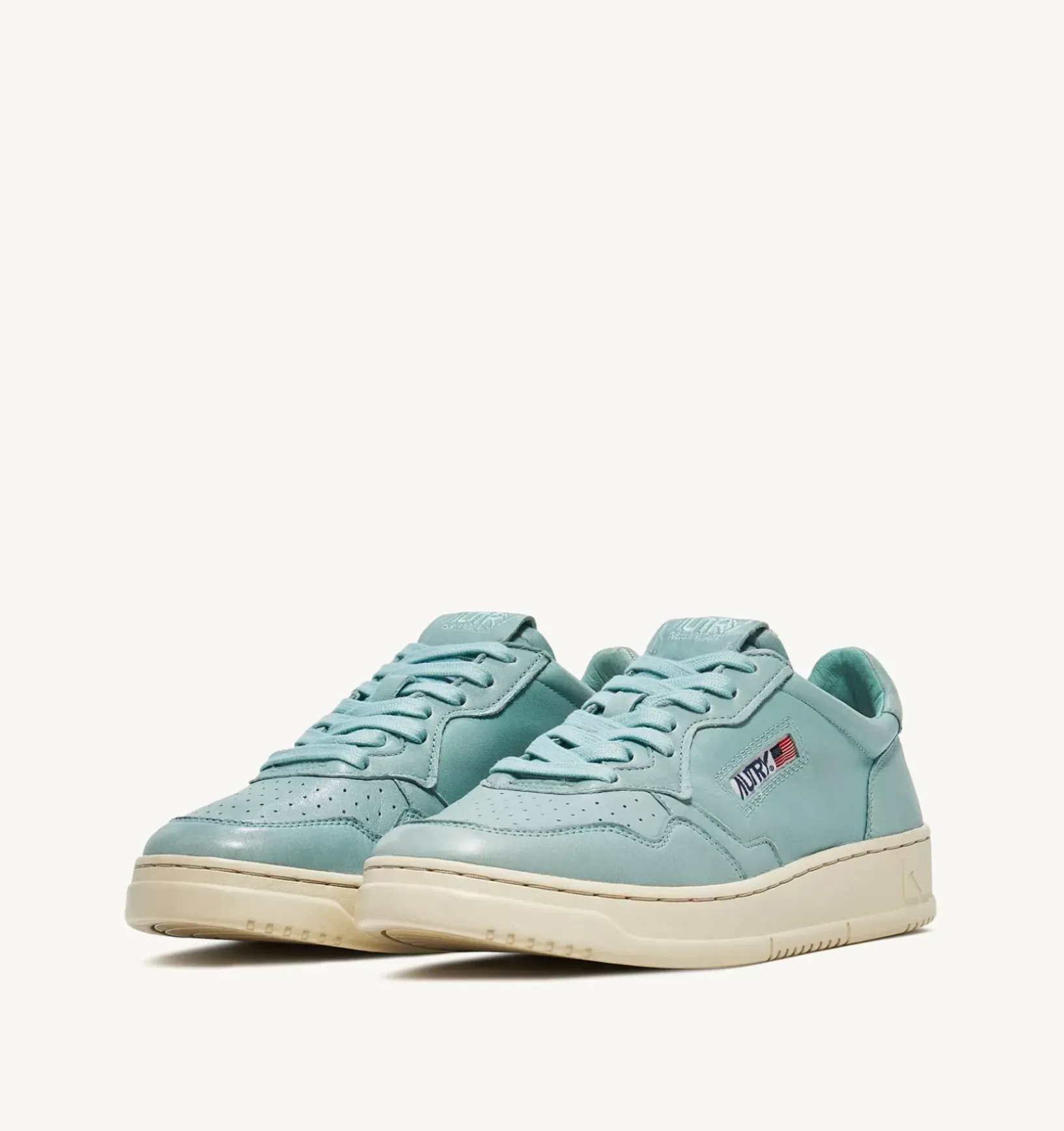 Sneakers Medalist Low In Morbida Pelle Shell Di Capra