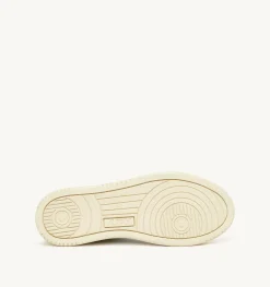 Sneakers Medalist Low In Pelle Bianca E Rosa