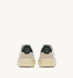 Sneakers Medalist Low In Suede E Pelle Bianca E Mount