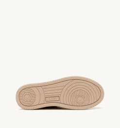 Sneakers Medalist Low In Velluto A Costine Taupe E Suede Colore Grigio