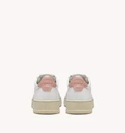 Sneakers Medalist Low In Pelle Bianca E Rosa