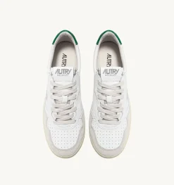 Sneakers Medalist Low In Suede E Pelle Bianca E Amazon