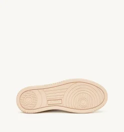 Sneakers Medalist Low In Pelle Bicolore Bianco E Rosa