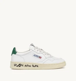 Sneakers Medalist Low In Pelle Bianca E Amazon
