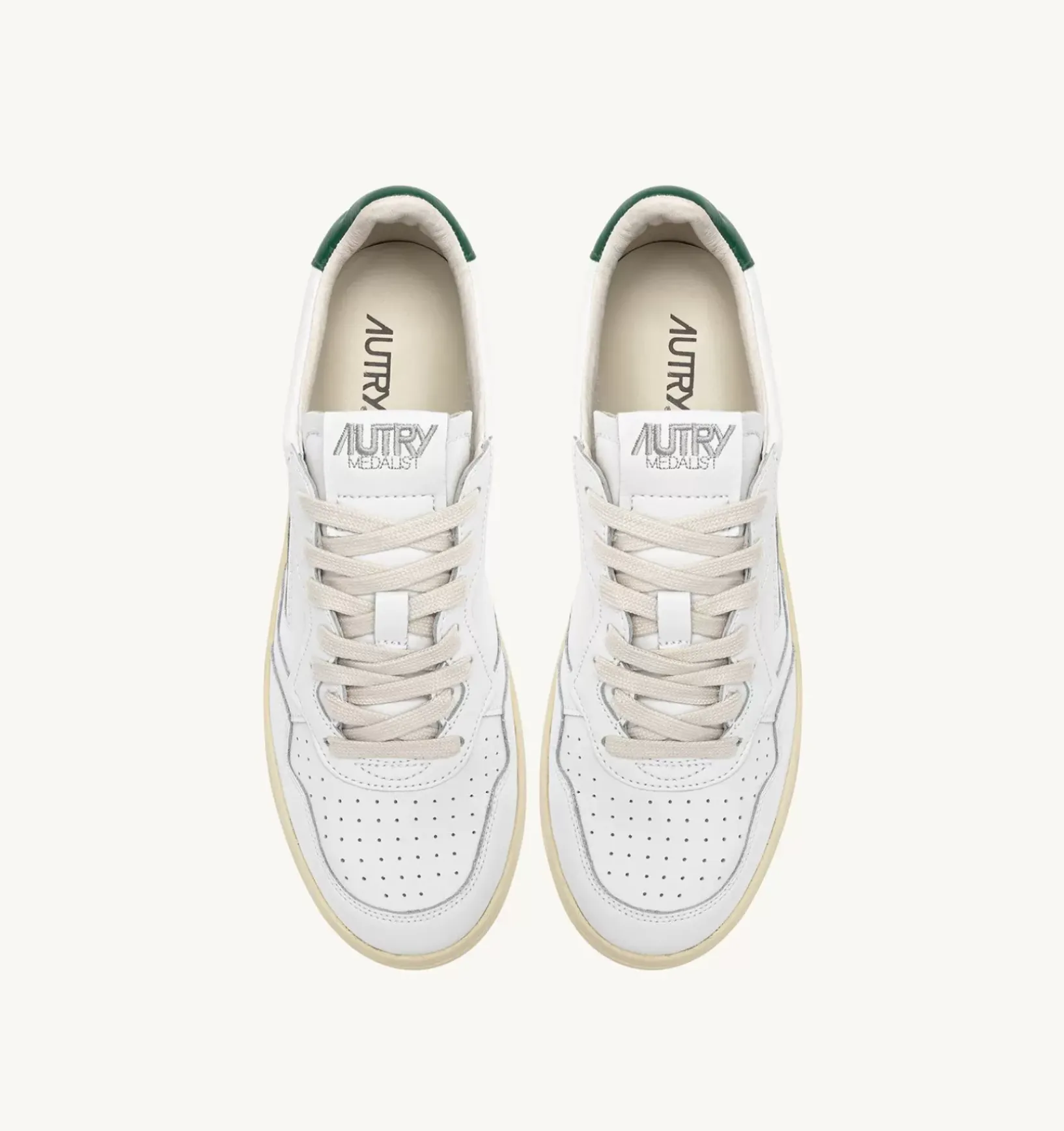 Sneakers Medalist Low In Pelle Bianca E Amazon