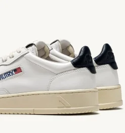 Sneakers Medalist Low In Pelle Bianca E Space