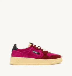 Sneakers Medalist Low In Suede Fucsia E Bordeaux