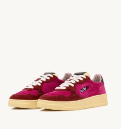 Sneakers Medalist Low In Suede Fucsia E Bordeaux
