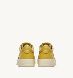 Sneakers Medalist Low In Morbida Pelle Yellow Iris Di Capra