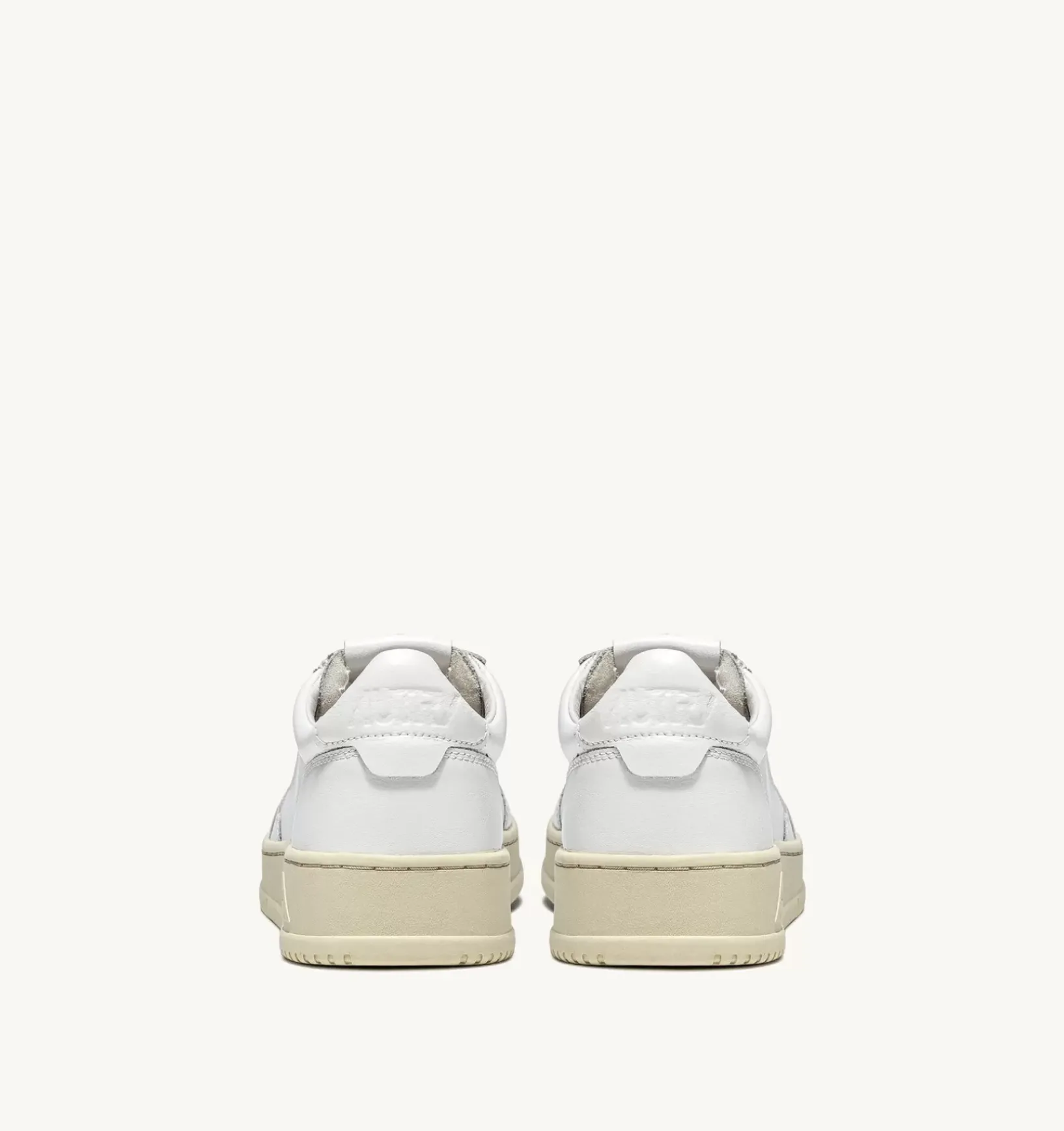 Sneakers Medalist Low In Pelle Bianca