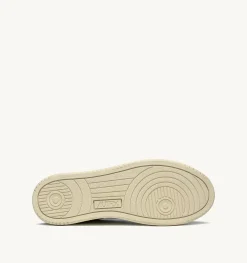 Sneakers Medalist Low In Pelle Bianca