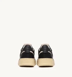 Sneakers Medalist Low In Nylon Nero E Suede Beige