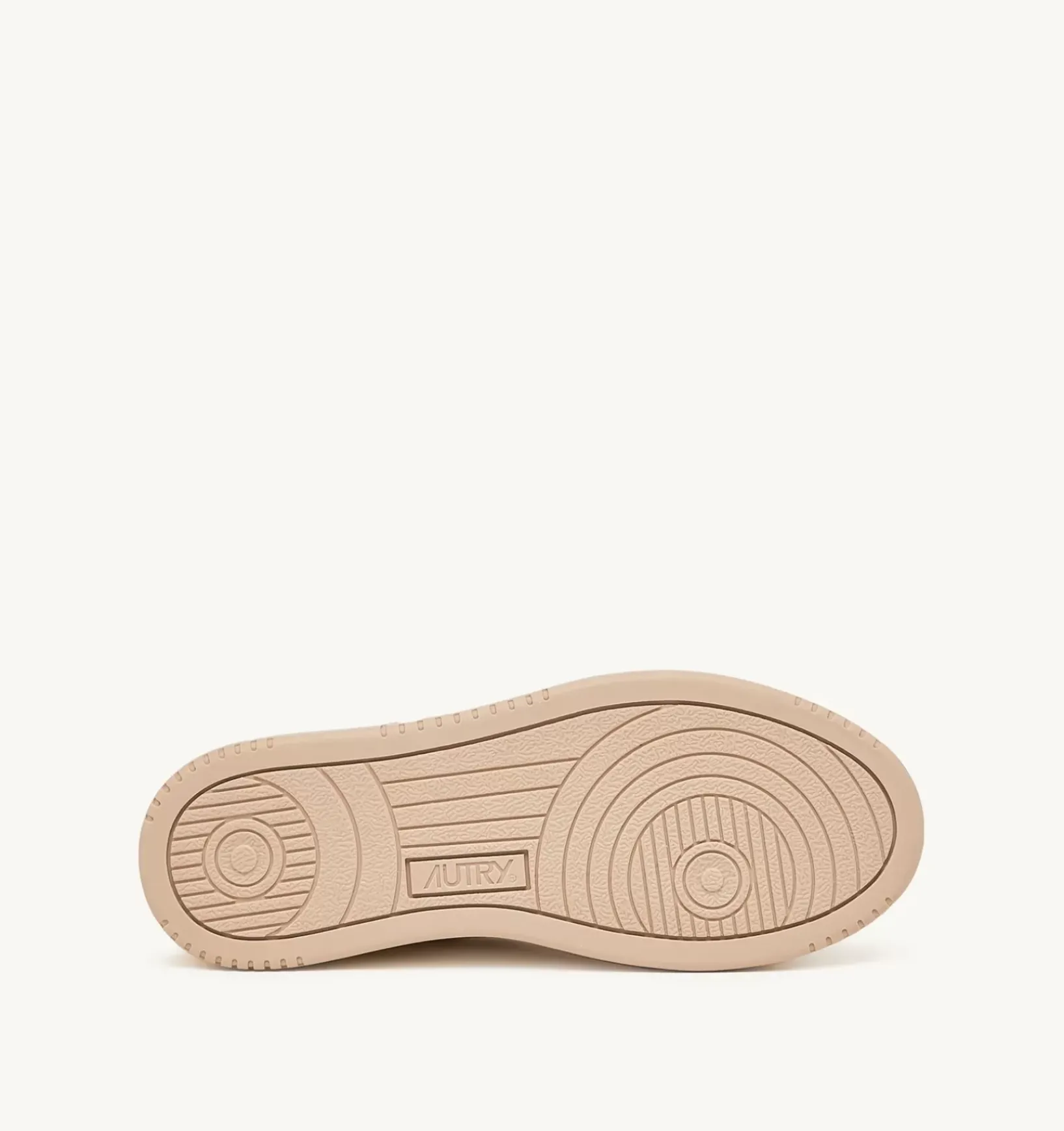 Sneakers Medalist Low In Velluto A Costine Avorio E Pelle Grigia E Rosa