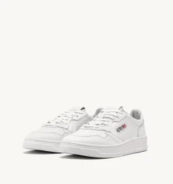 Sneakers Medalist Low In Pelle Di Capra Bianco Ottico