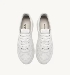 Sneakers Medalist Low In Pelle Di Capra Bianco Ottico